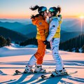 暑いから雪山に行ってみた 2枚目
