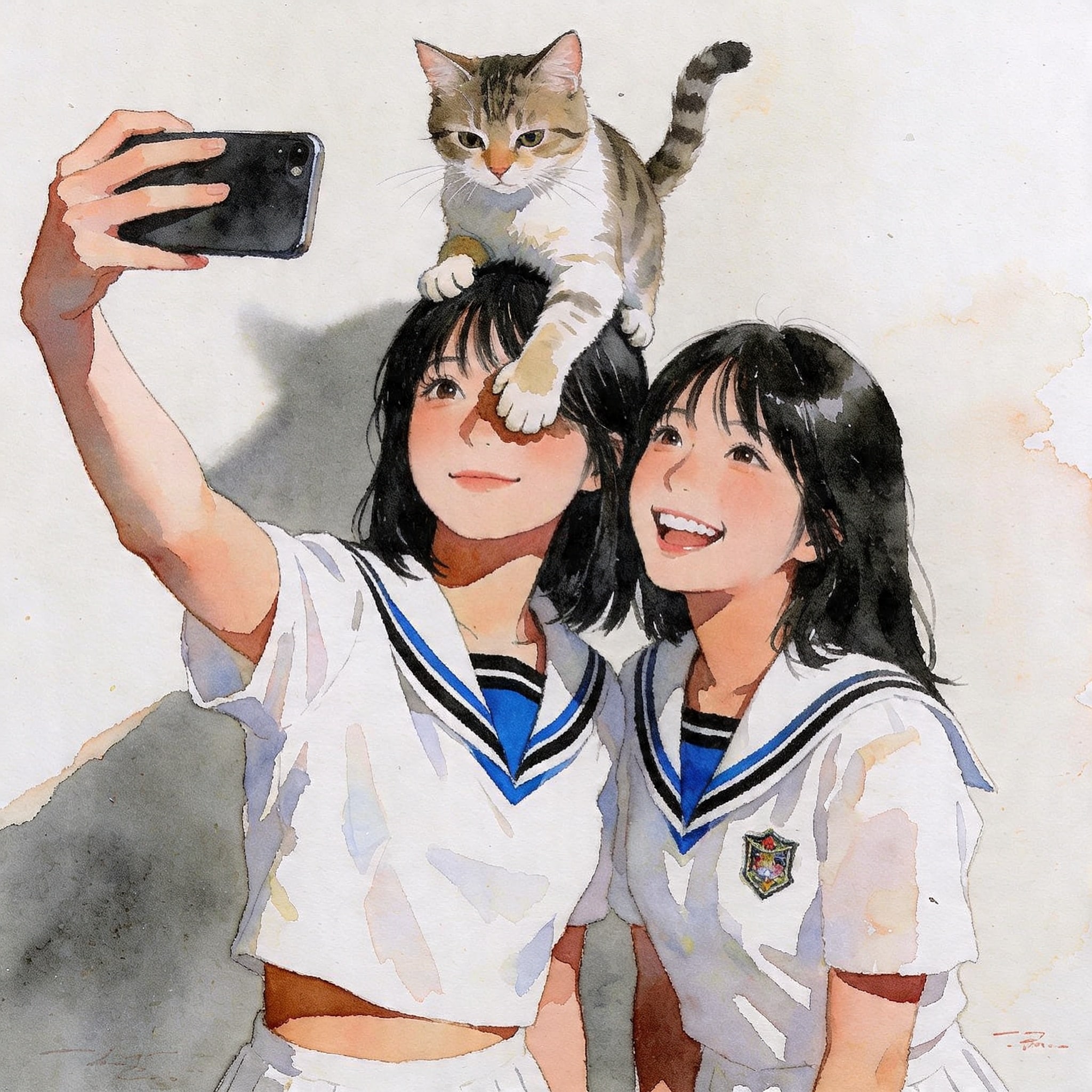 カシャッ！　其のニ | の人気AIイラスト・グラビア