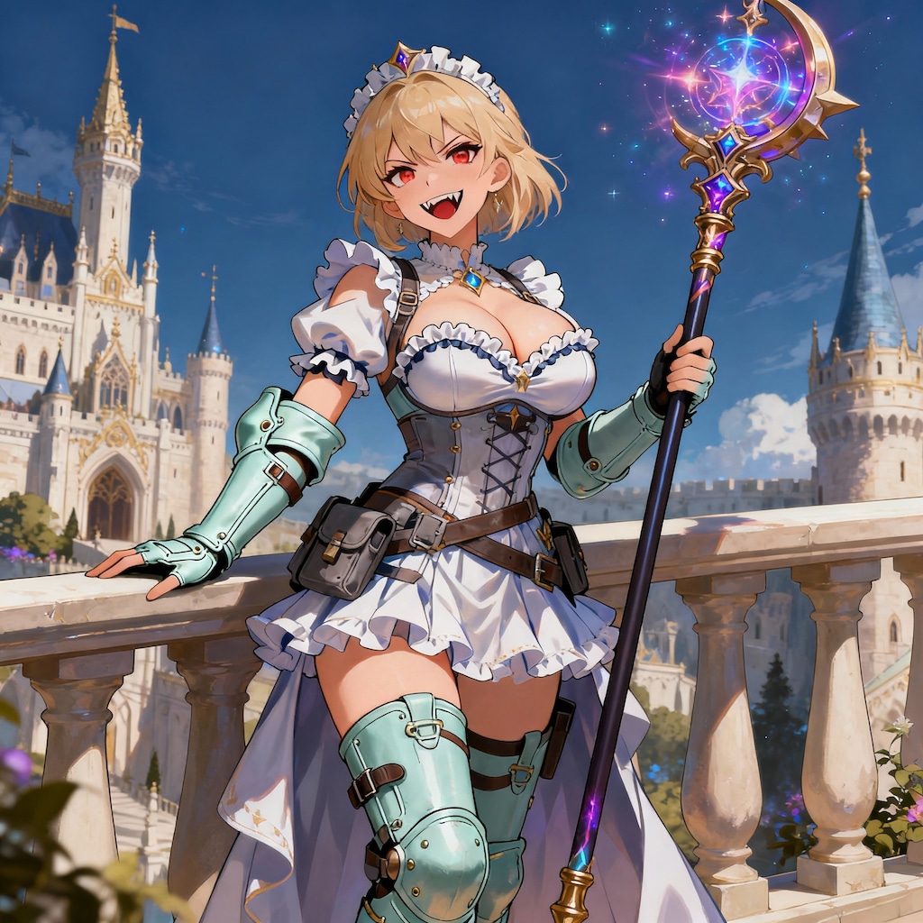 フリフリな魔法王女の出奔