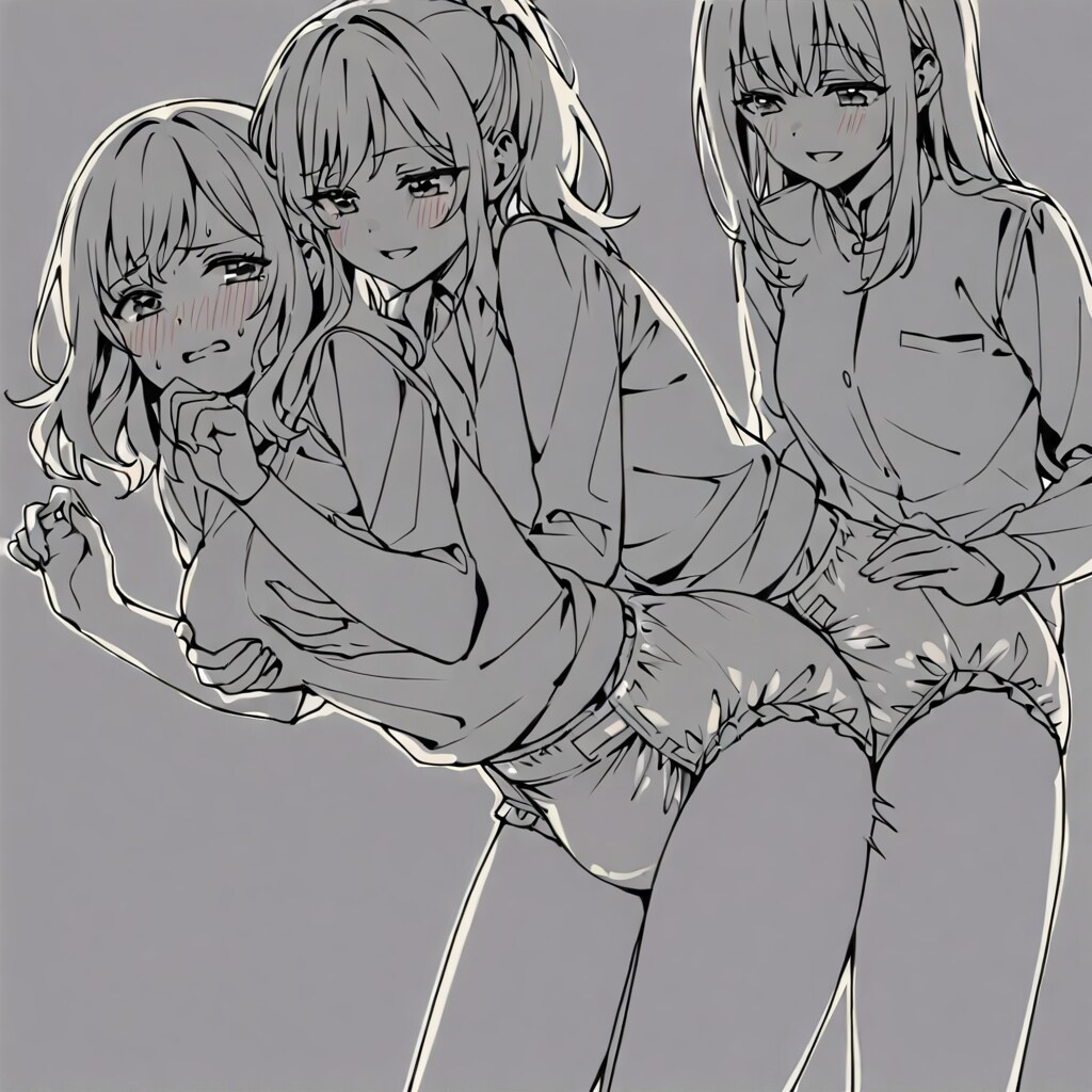 おむつレズパコ3P