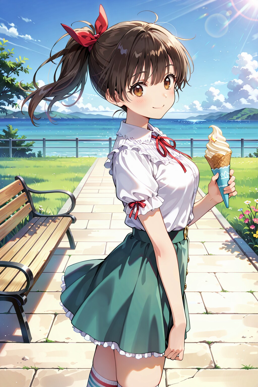 楽しい公園デート Y611