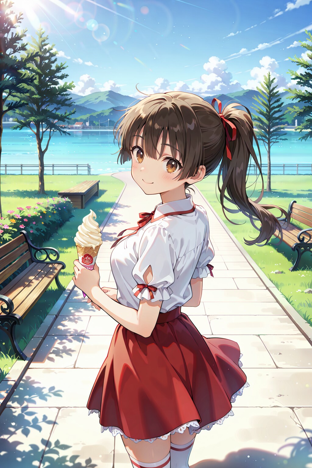 楽しい公園デート Y611