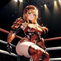 格闘四季(春)4周目　ナナホシテントウの女子プロレスラー 2枚目