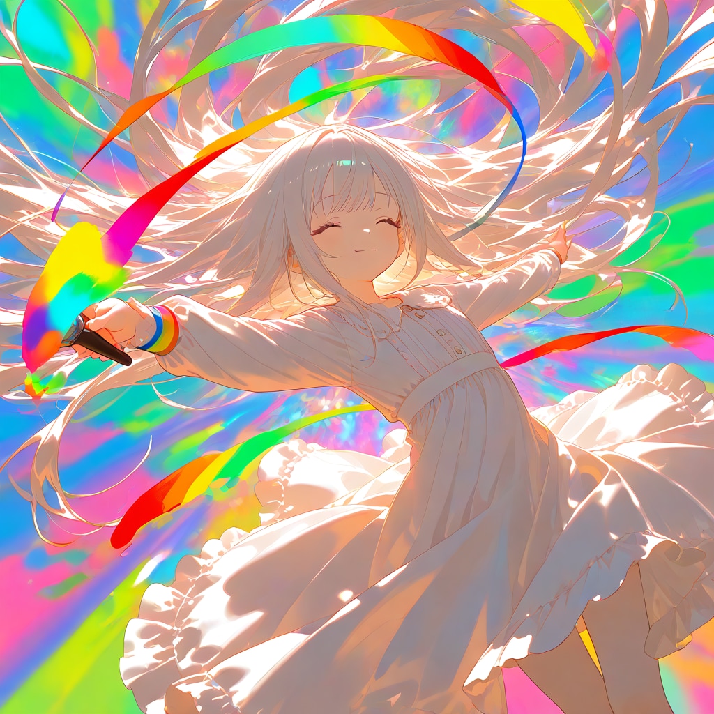 Prism of White / 白から、すべてへ | の人気AIイラスト・グラビア