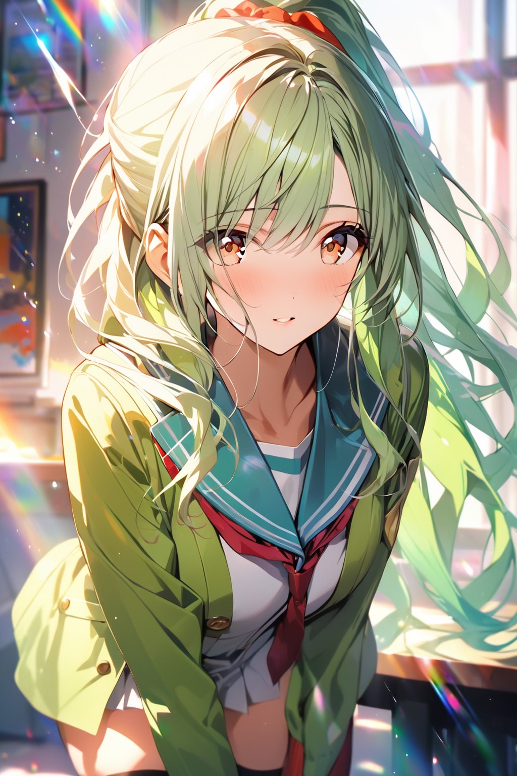 ニーハイな少女 | の人気AIイラスト・グラビア