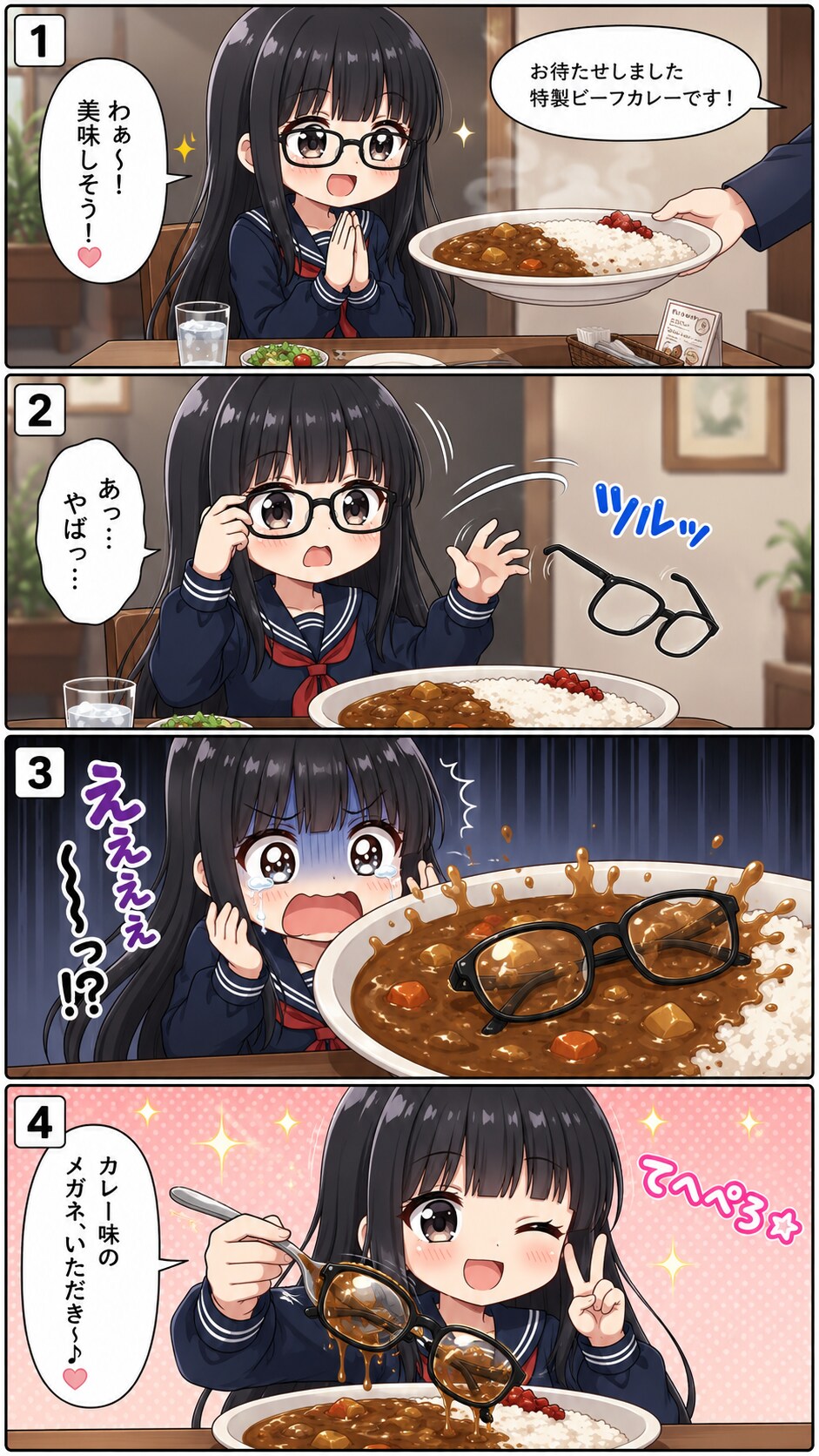 カレーとメガネ２