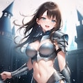 戦いを終えた蒼の魔法騎士 3枚目