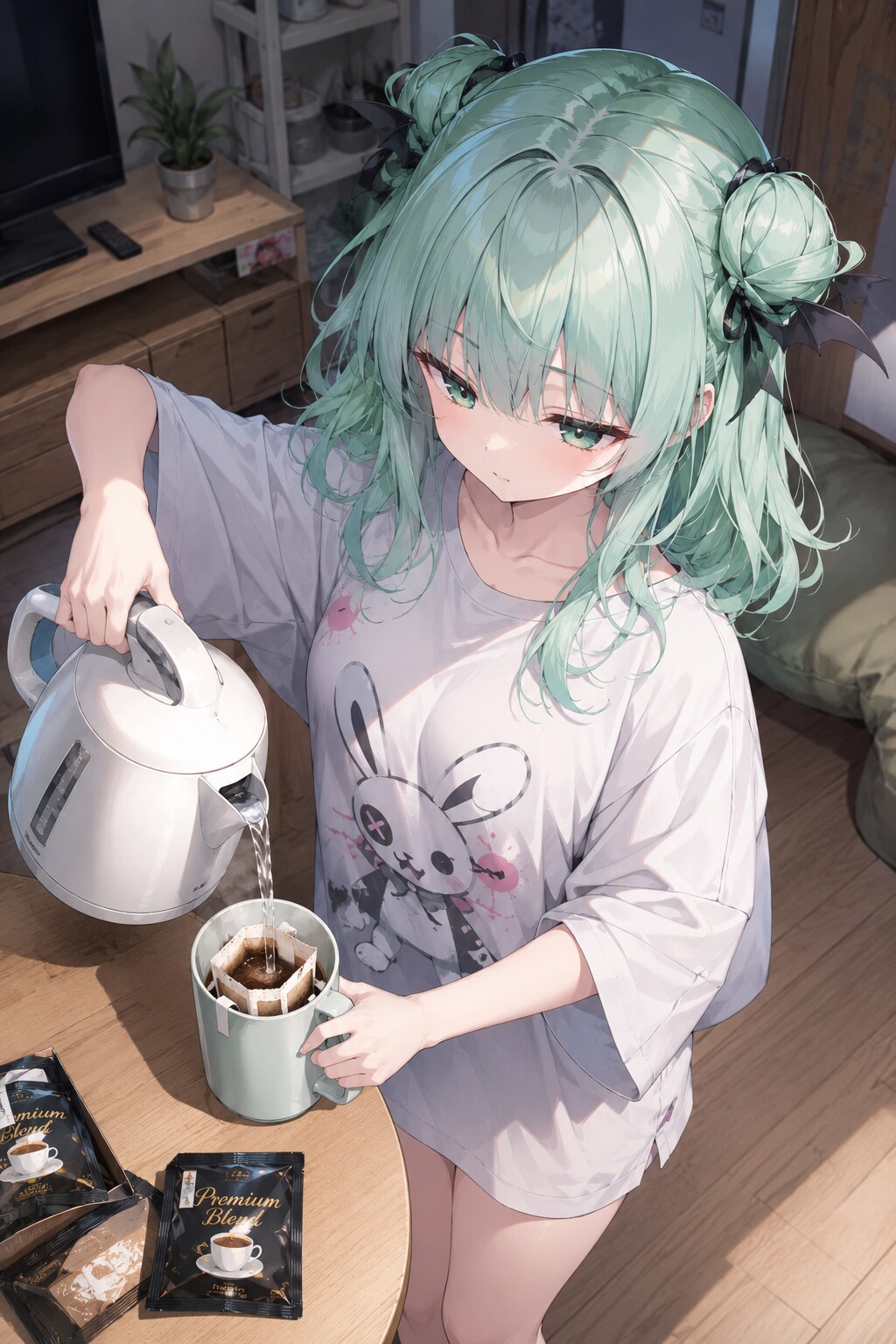 うちの子の朝 | の人気AIイラスト・グラビア