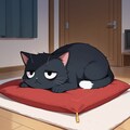 調子の悪い猫 2枚目