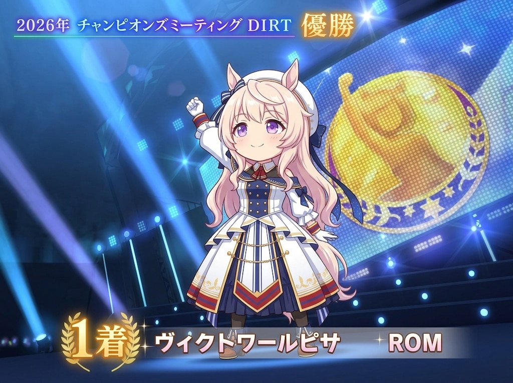 チャンミ勝ちました！