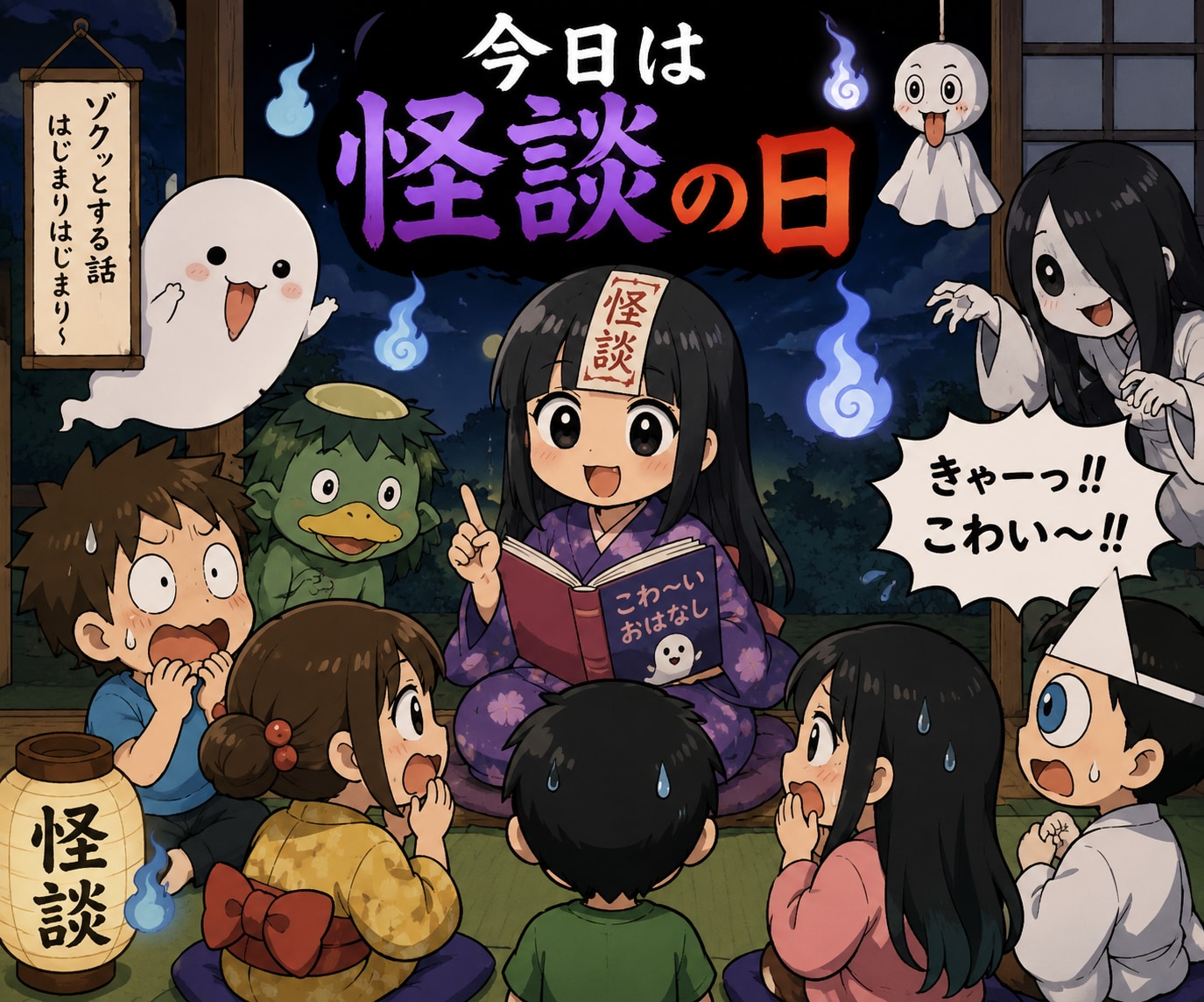 怪談の日 | の人気AIイラスト・グラビア