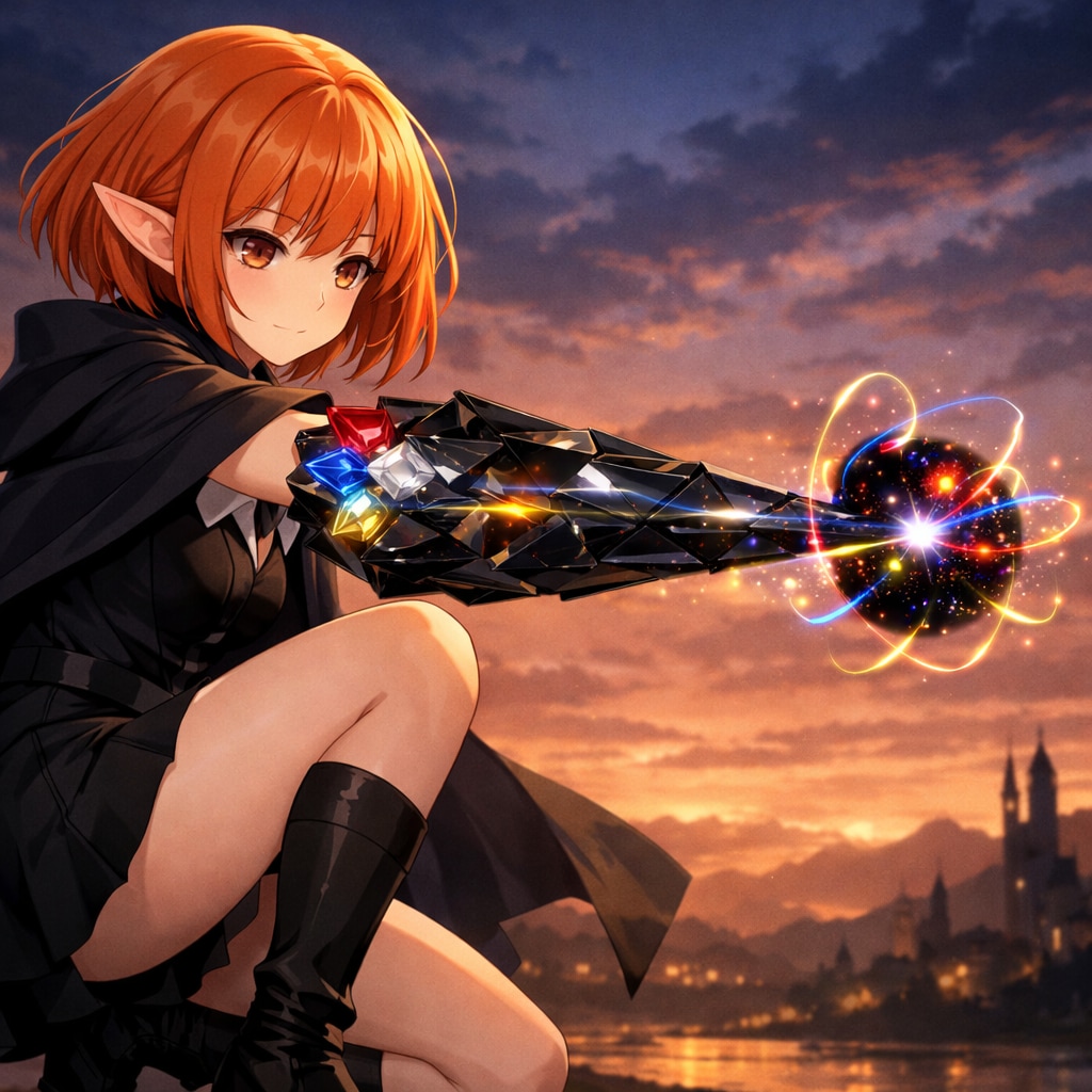 ２人の魔法学院生