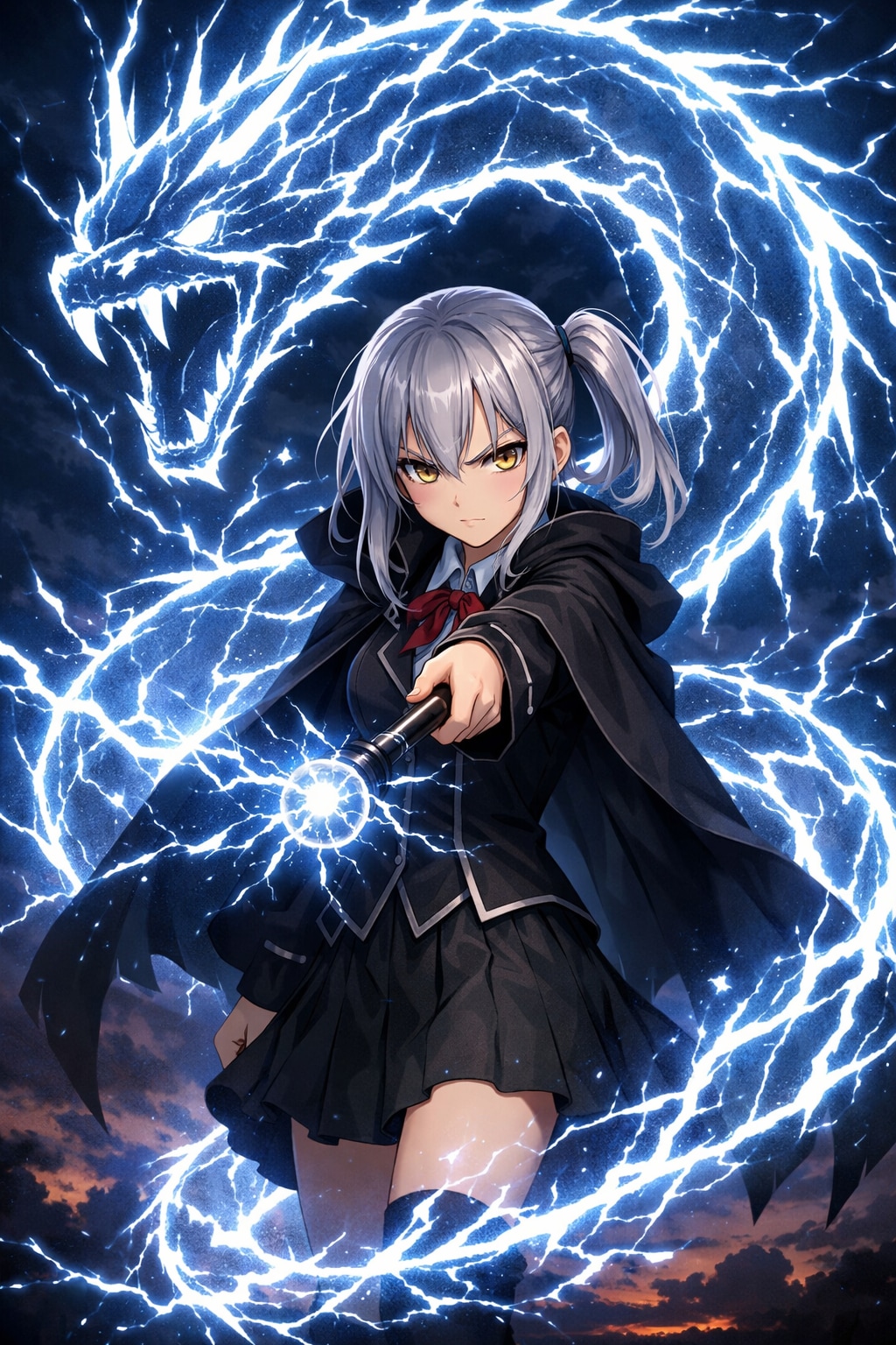 ２人の魔法学院生 | の人気AIイラスト・グラビア