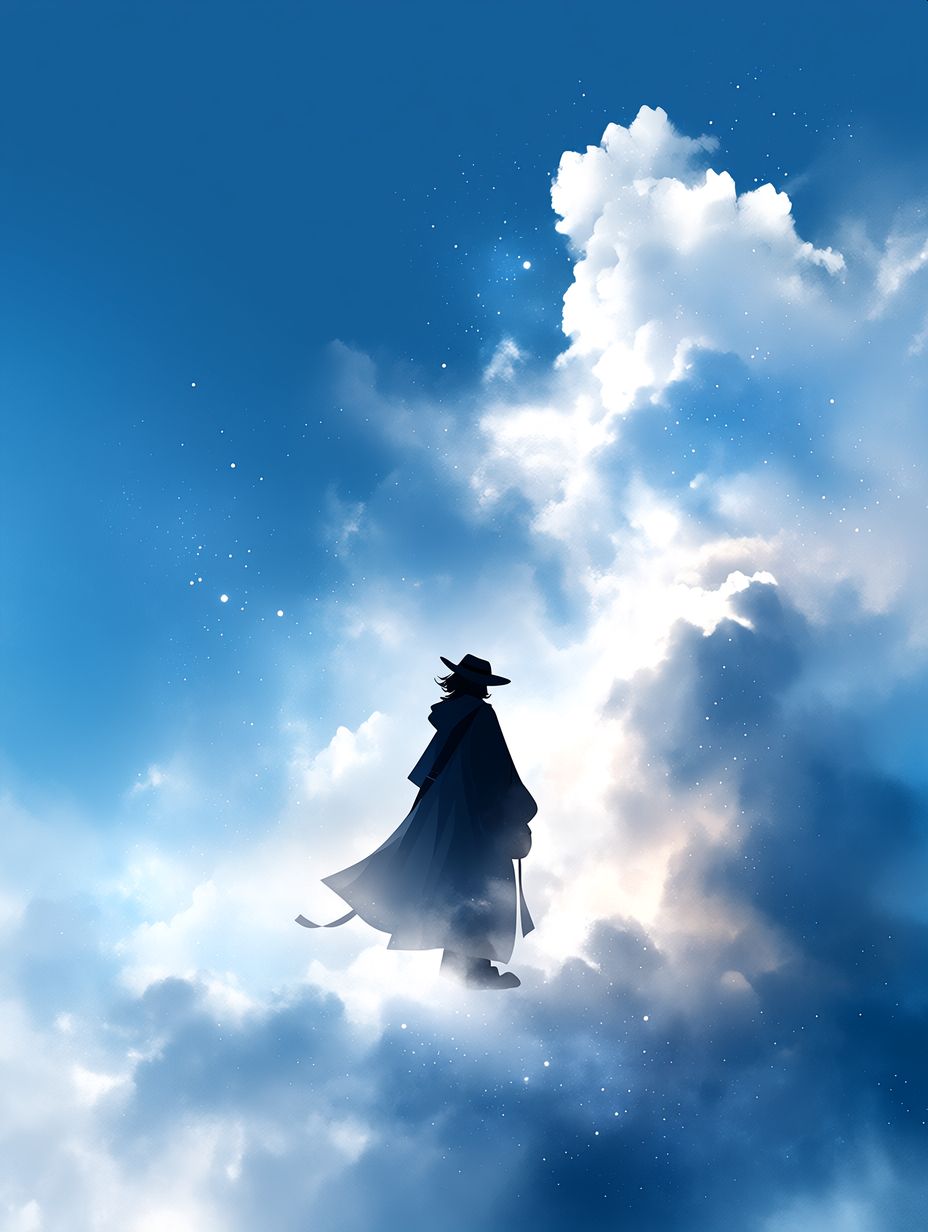Blue silhouette | の人気AIイラスト・グラビア