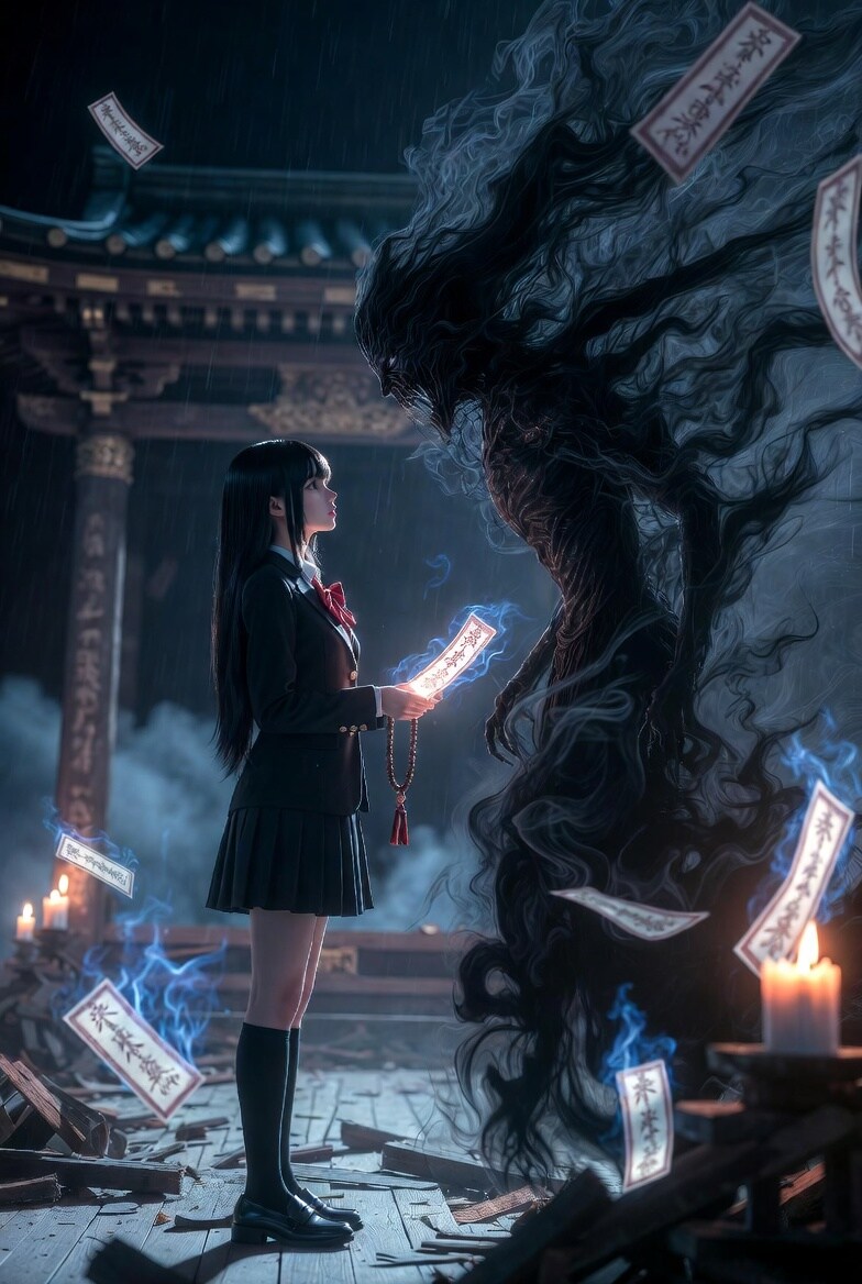 祓い師 | の人気AIイラスト・グラビア