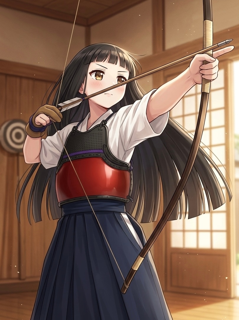 剣道部→弓道部