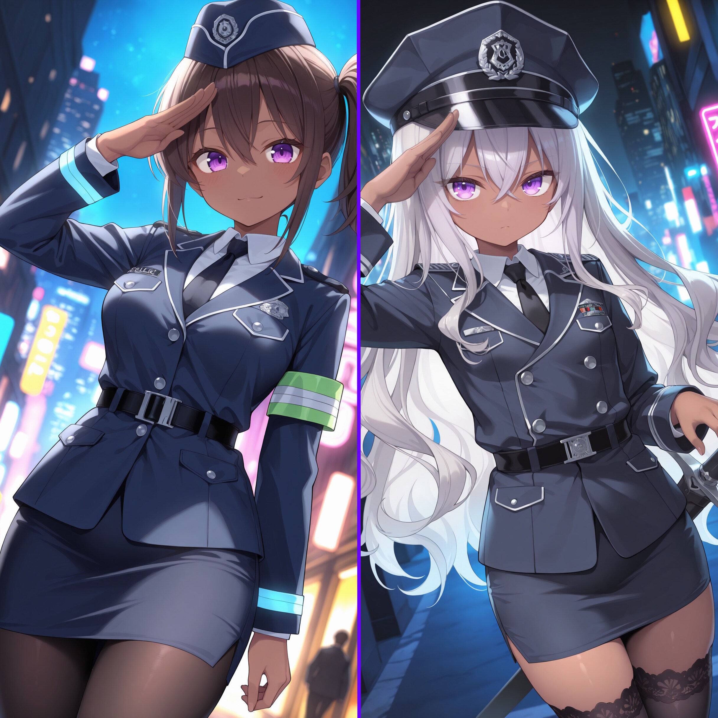 サイバーおまわりさん達