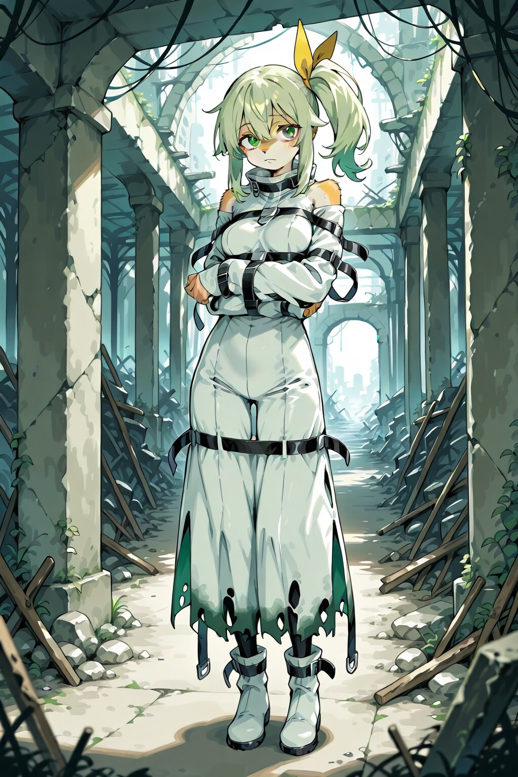 特殊メイクきみどりちゃん | の人気AIイラスト・グラビア