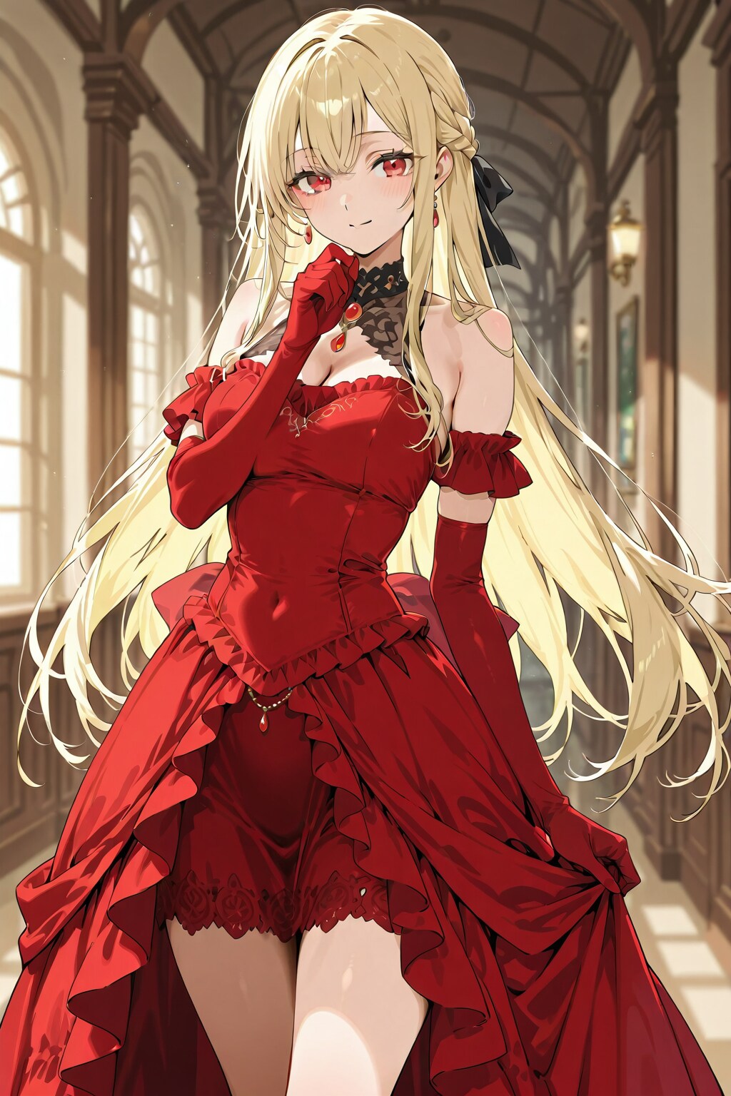 真紅の令嬢