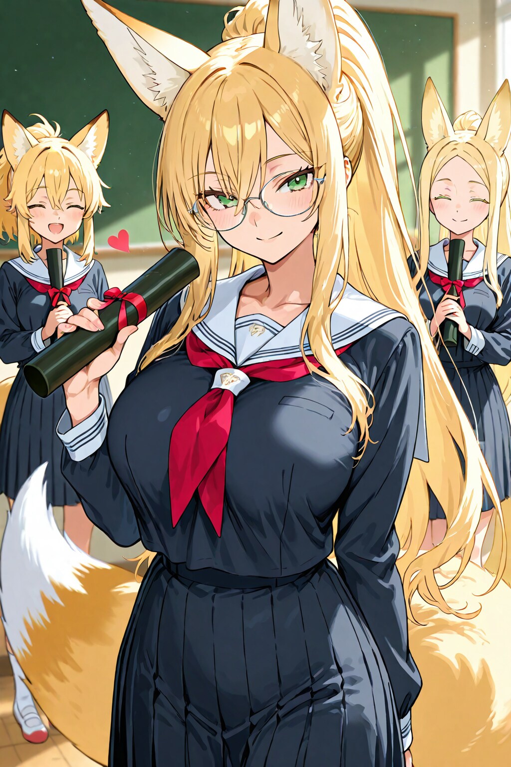 今日のきつね