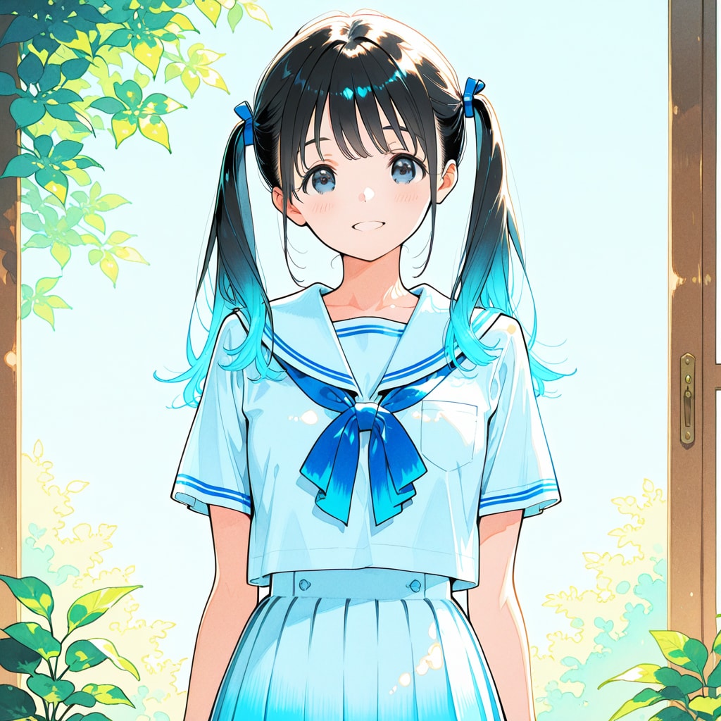 新緑の少女