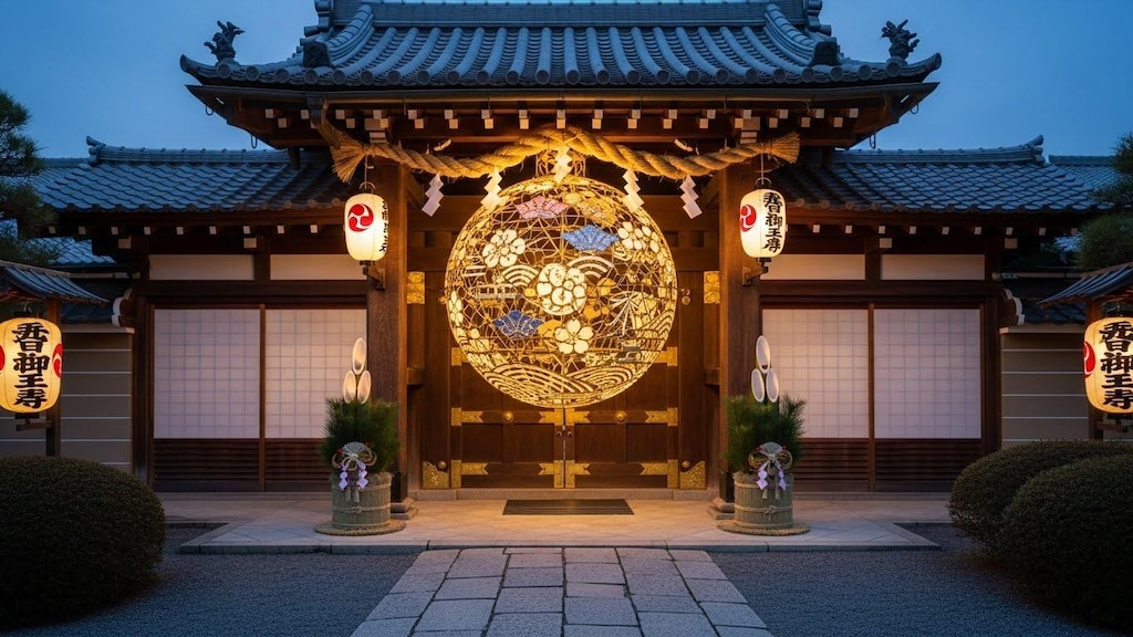 キンタマ飾付け