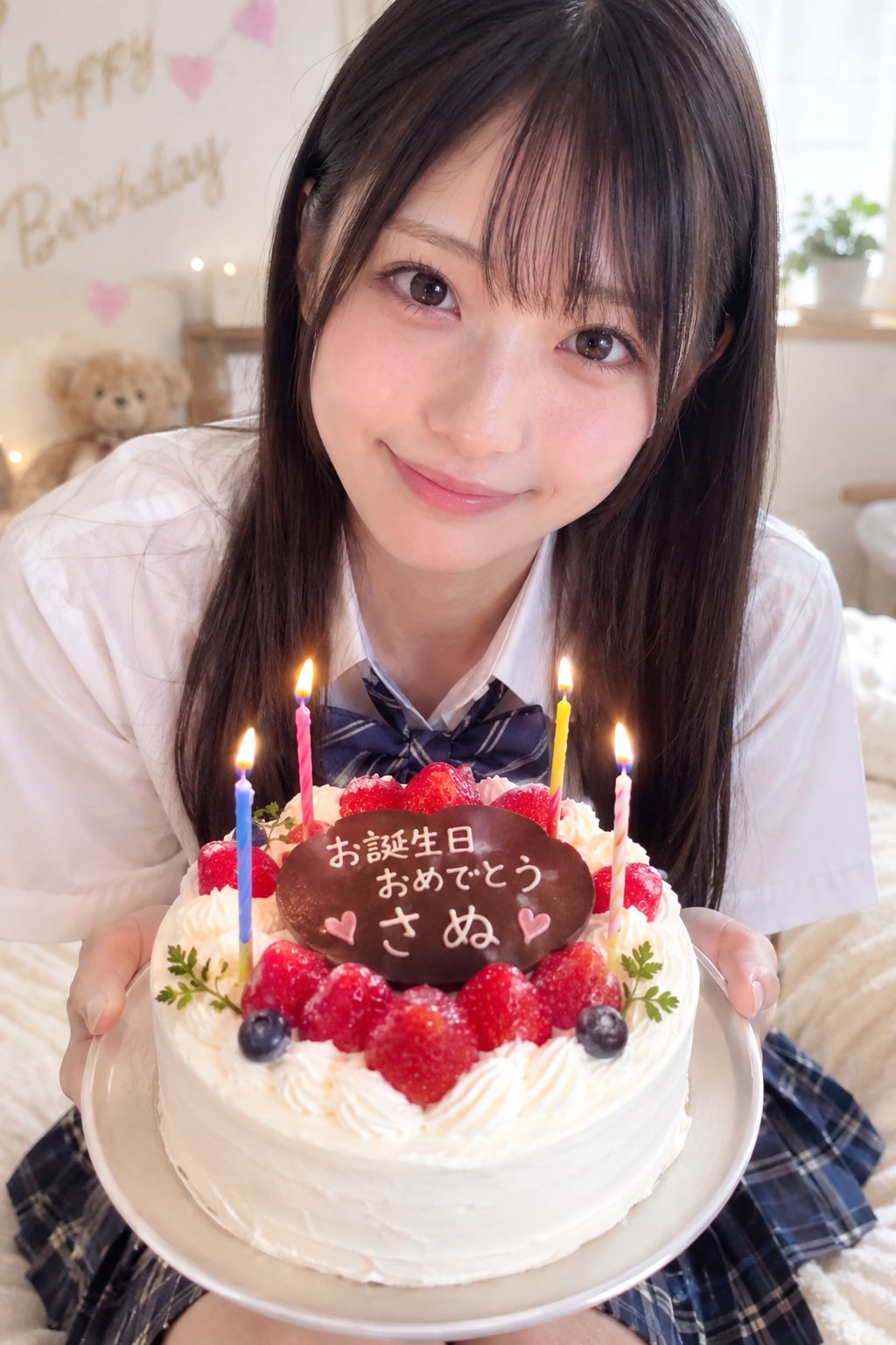 本日誕生日です