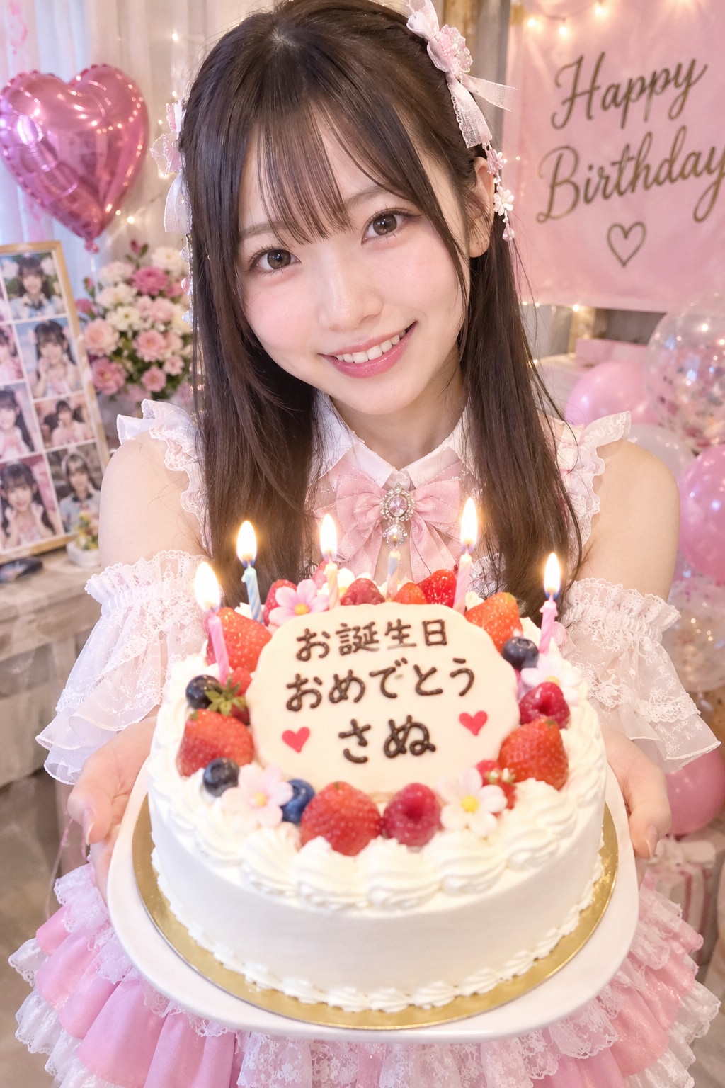 本日誕生日です