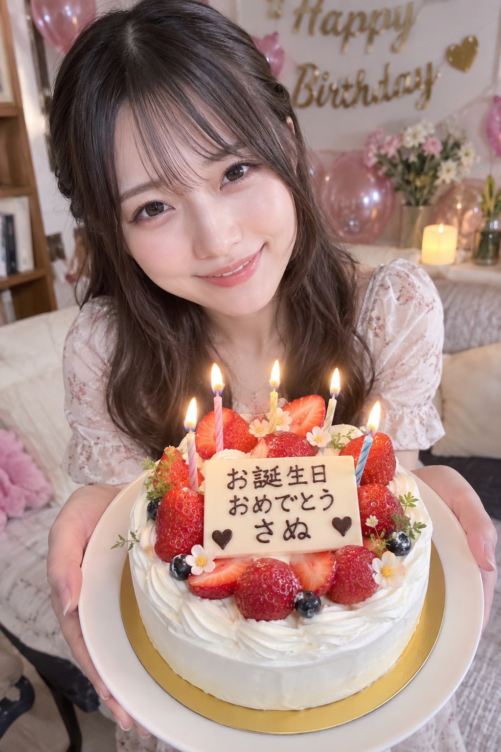 本日誕生日です