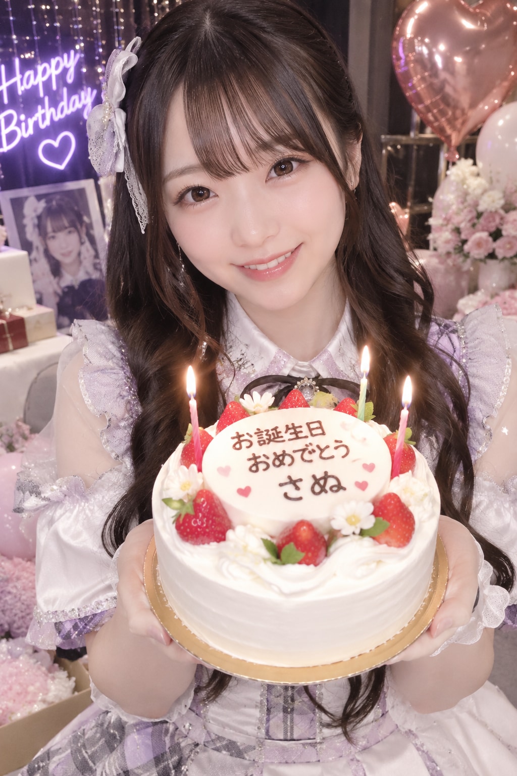 本日誕生日です