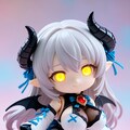 異世界制服少女達　メカ娘 悪魔付き魔法少女　魔王の娘ルリ　アクリルねんどろいど 6枚目