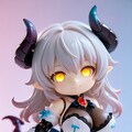 異世界制服少女達　メカ娘 悪魔付き魔法少女　魔王の娘ルリ　アクリルねんどろいど 7枚目