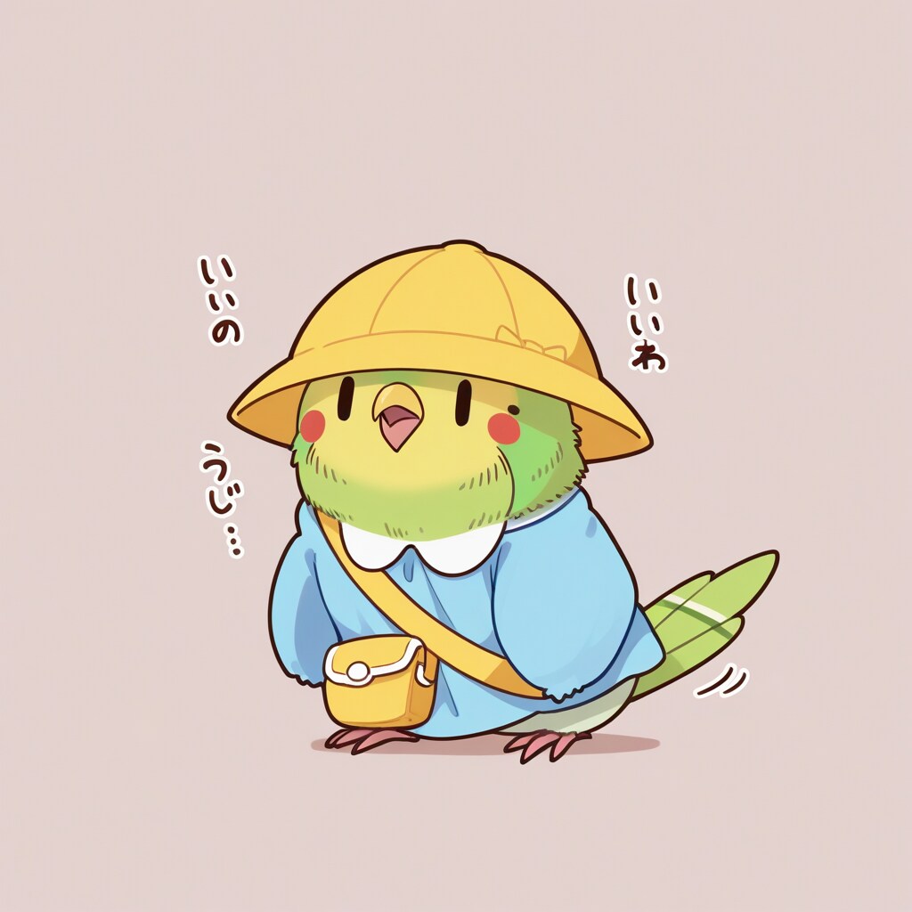 しゃべるインコ園児