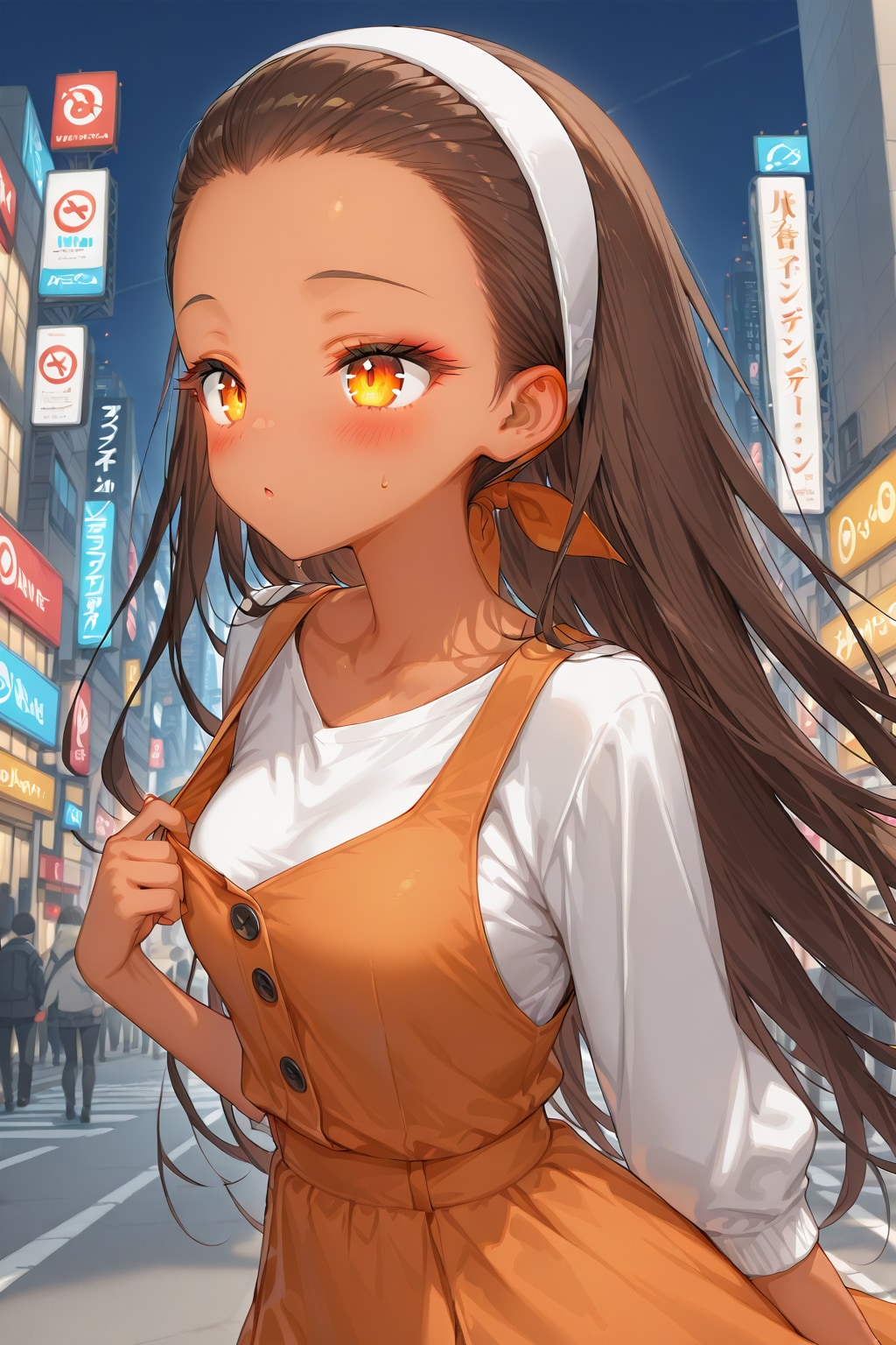 初デートでスカートをはいてみた | の人気AIイラスト・グラビア