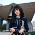 コスプレ写真風_コミケで出会った井ノ上たきな（リコリス・リコイル）のレイヤー 12枚目