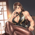 チャイナドレスパンスト足コスプレ格闘人妻 3枚目