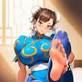 チャイナドレスパンスト足コスプレ格闘人妻 6枚目