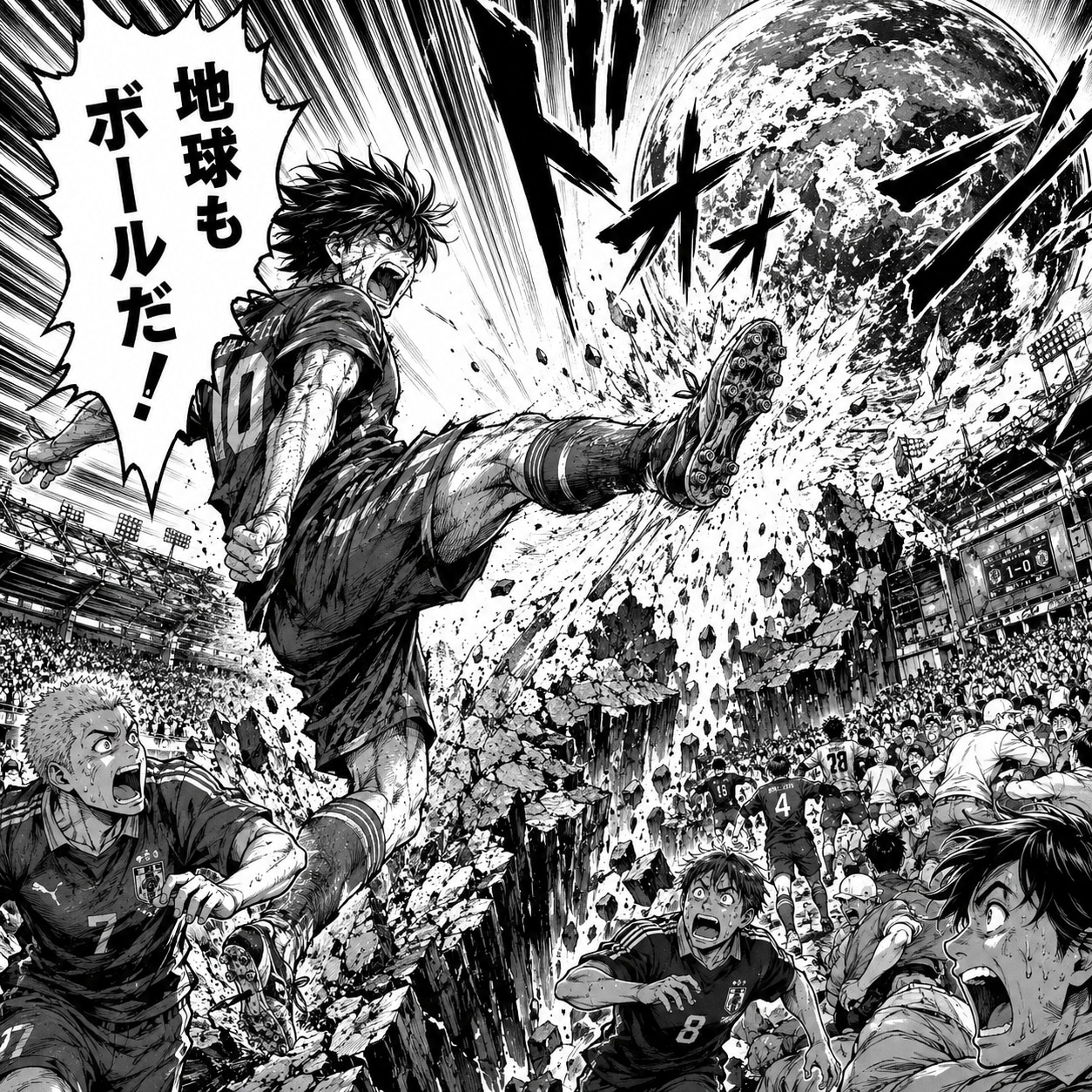 earth crash