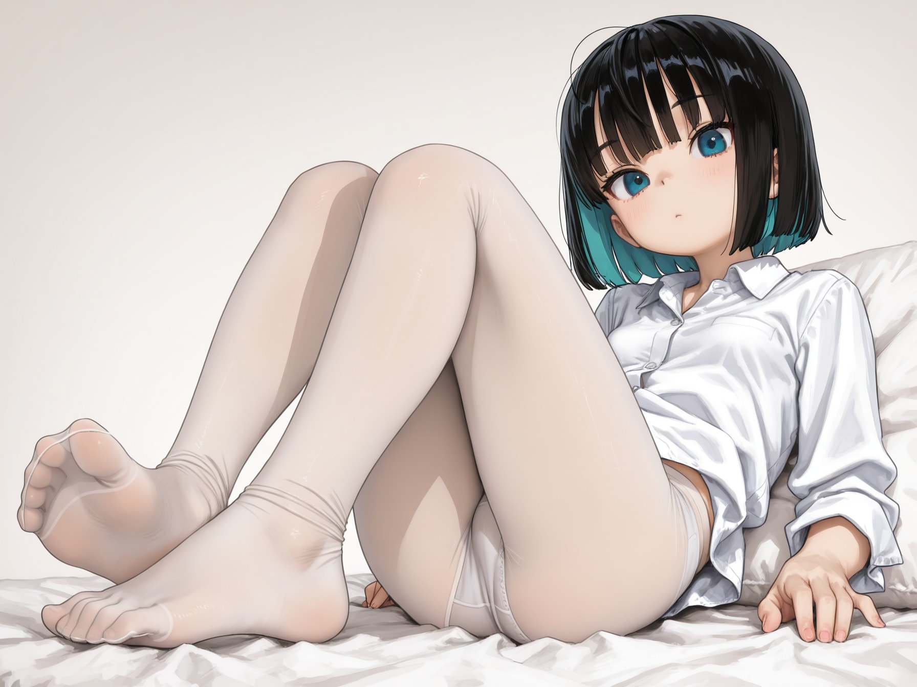 白タイツ黒タイツ