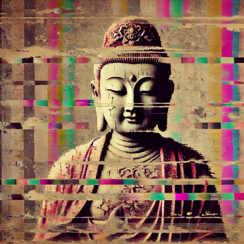 画像生成でわざと破綻させた画像