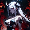 冷笑する悪魔の姫様 3枚目