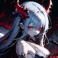 冷笑する悪魔の姫様 2枚目
