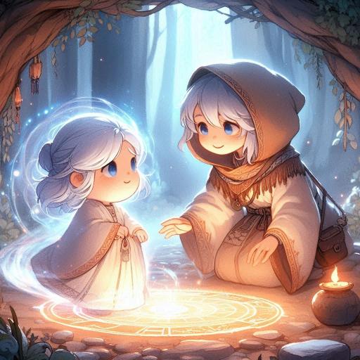 儀式でおばあちゃんを召喚しました | の人気AIイラスト・グラビア