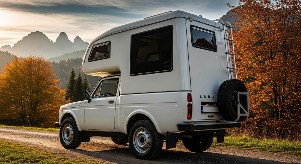 ラーダニーヴァキャンピングカー