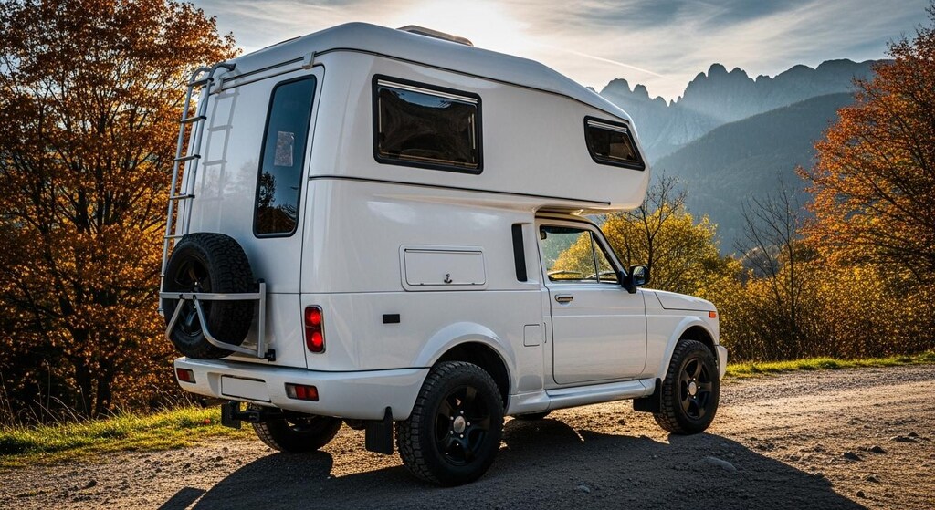 ラーダニーヴァキャンピングカー