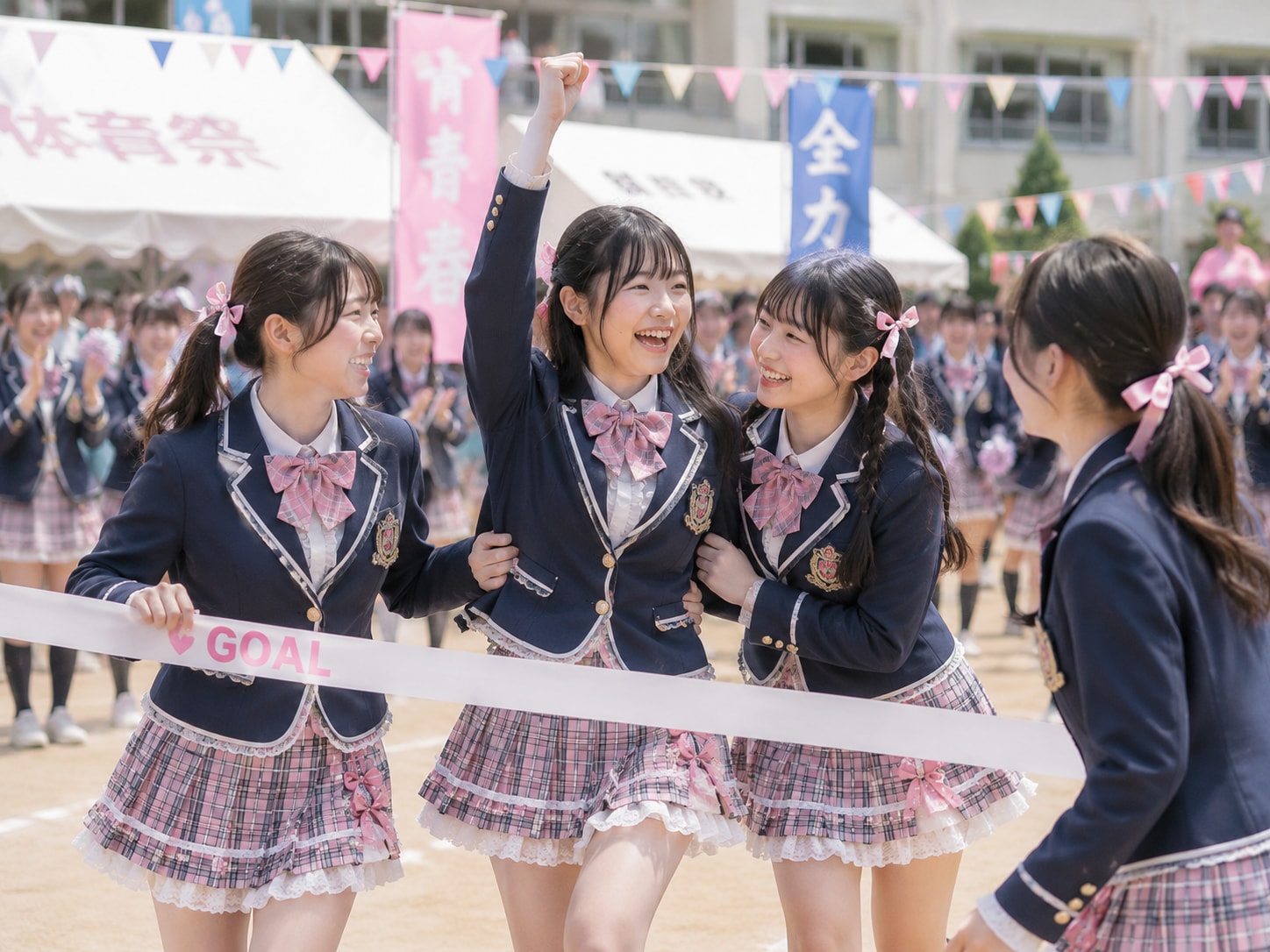 女子高の体育祭