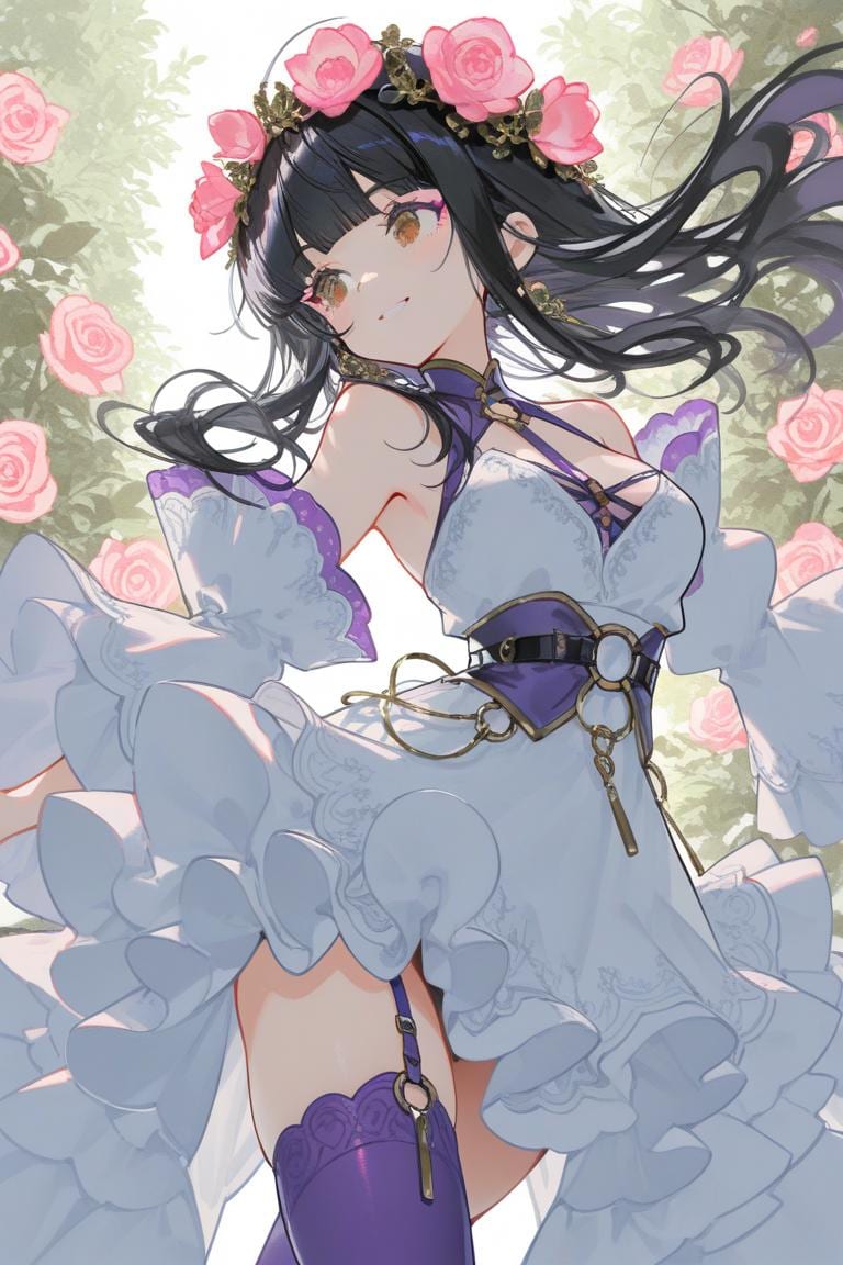薔薇源郷 | の人気AIイラスト・グラビア