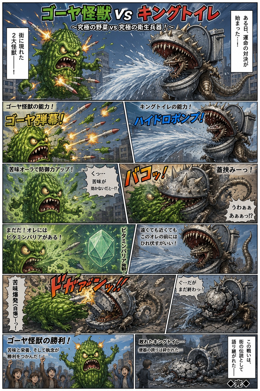 対最強キングトイレ