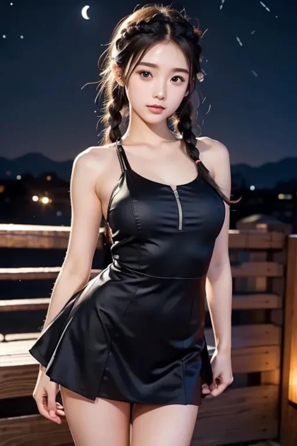 ワンピースの女の子