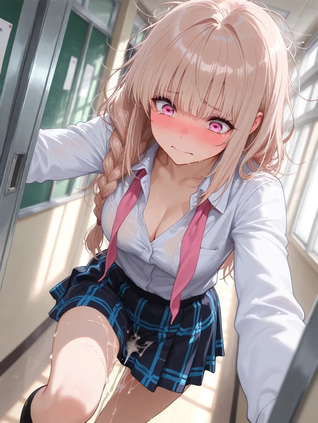 放課後に旧校舎の廊下ですれ違った子